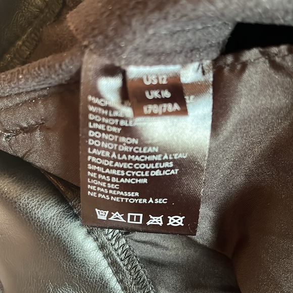 Free People Sasha Cropped Flare Faux Leather Pants - Picture 10 of 11